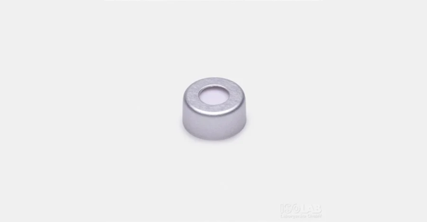 Крышка + септа силикон/ПТФЭ, без прорези, для обжимных виал N11