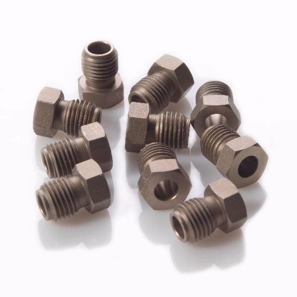 Гайка 1/2-20 стальнаяMale 0.70" длиной для 1/4" OD капилляра