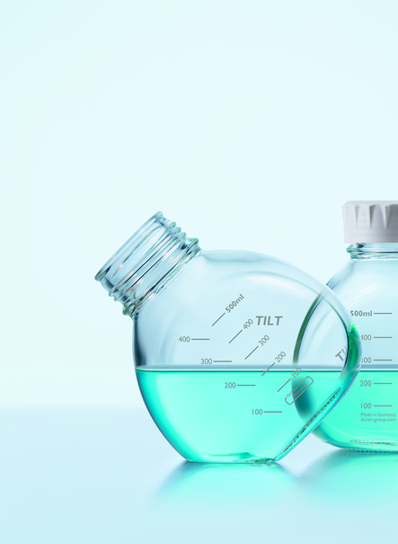 Бутыль лабораторная TILT для приготовления культуральных сред GL 56