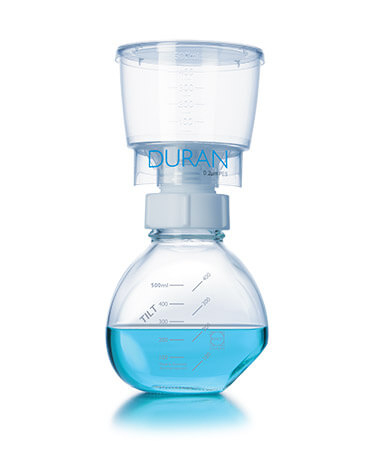 Бутыль лабораторная TILT для приготовления культуральных сред GL 56