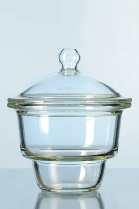 Эксикатор DURAN®, плоский фланец, без отвода, крышка с ручкой, DN 100