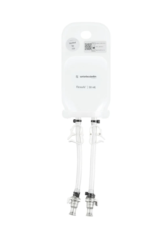 2D-мешок Flexsafe 2D, 0,05 л, вход и выход MPC, стерильный, 10 шт.