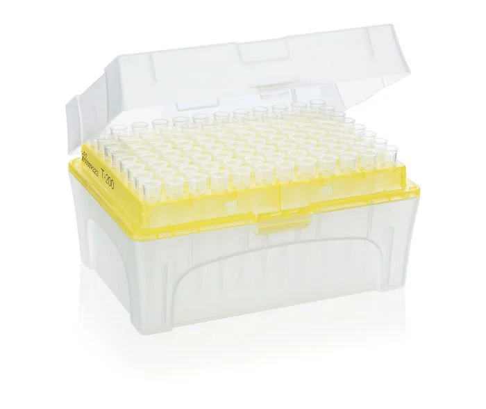 Наконечники для дозаторов, 2–200 мкл, в штативе TipBox