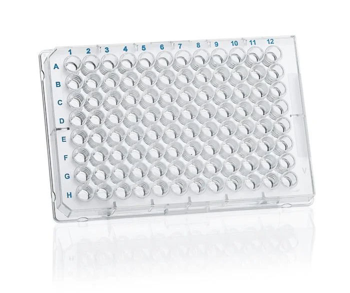 Микропланшет immunoGrade, 96 лунок, PS, прозрачный, дно V, 360 мкл