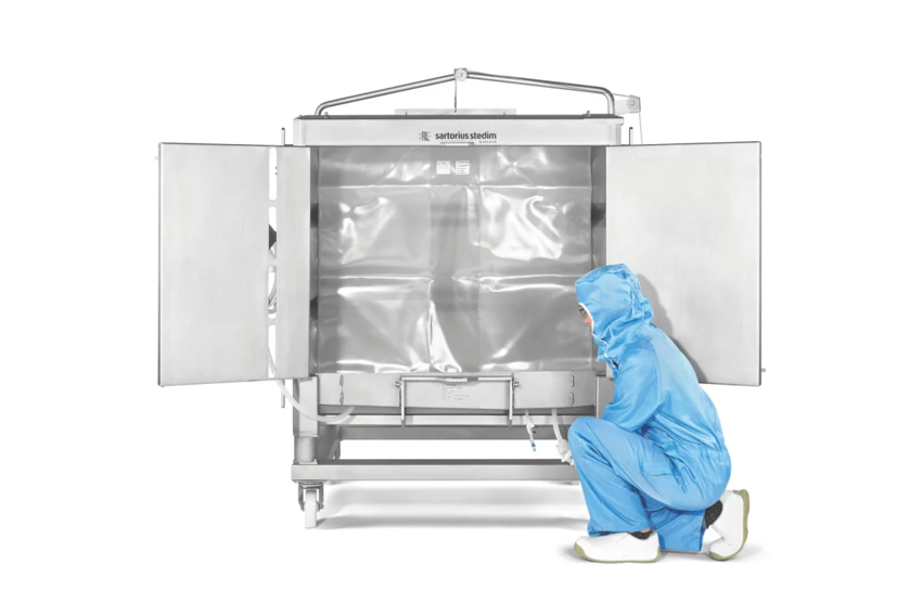 3D-мешок Flexsafe 3D, 1 000 л, S80 (PE), MPX / MPU, стерильный, 2 шт.