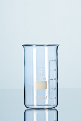 Стакан химический высокий без носика 600 мл