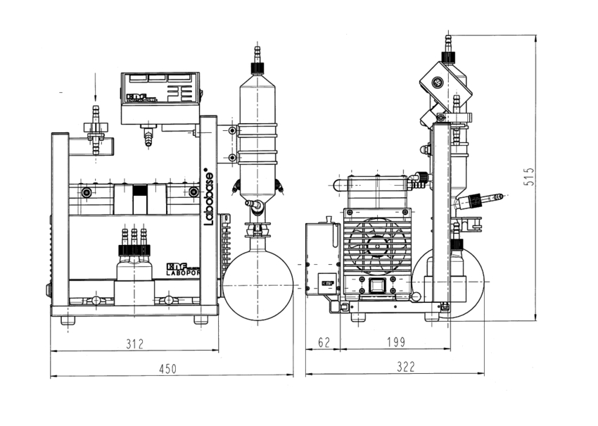 Вакуумная система Labobase® SBC 840.40