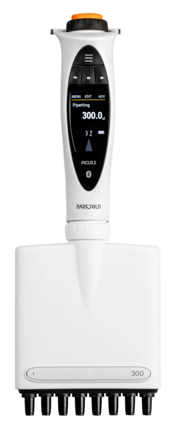 Дозатор пипеточный электронный Sartorius Picus 2, 8-канальный, 10–300 мкл