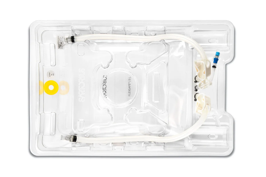 2D-мешок Flexsafe 2D, 5 л, S80 (PE), вход и выход MPC, стерильный, 2 шт.