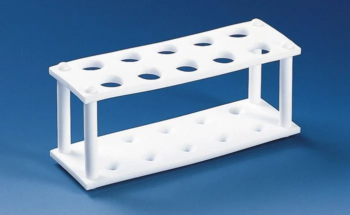 Штатив для пробирок, PTFE, 180 × 60 × 60 мм