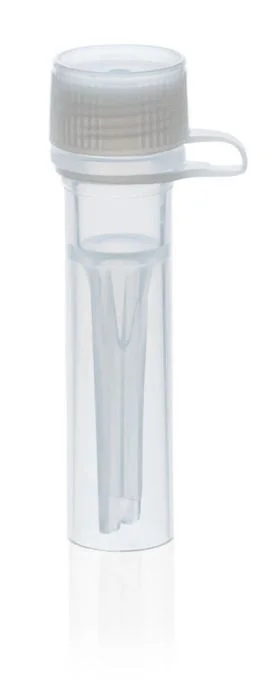 Микропробирка с наружной резьбой, 0,5 мл, PP, с градуировкой