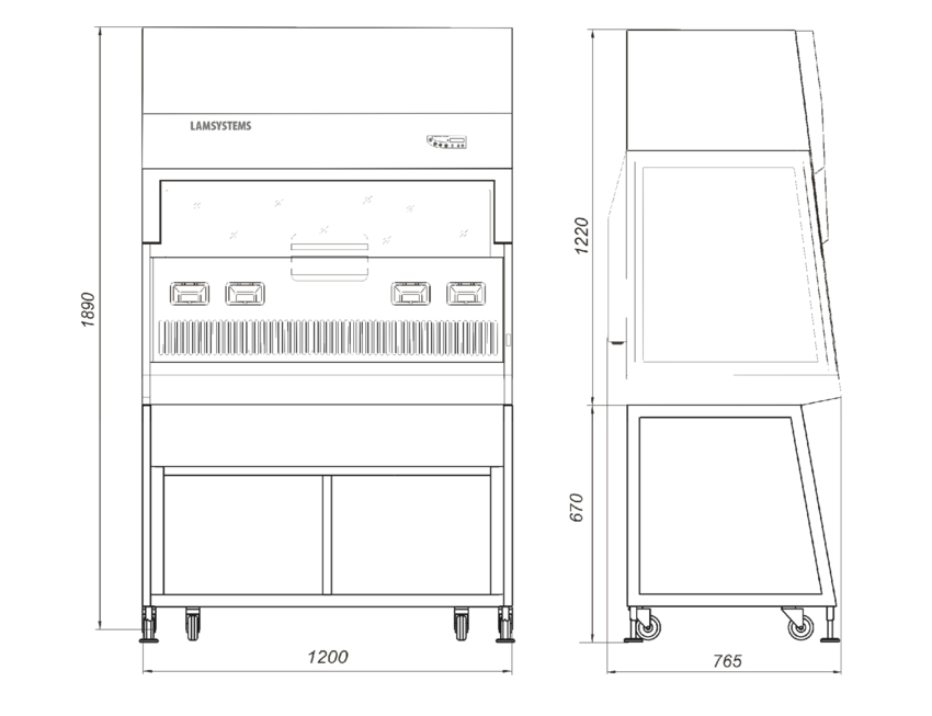 Бокс «Ламинар-С.»-1,2
