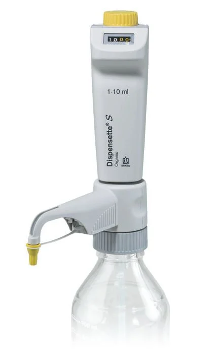 Бутылочный дозатор Dispensette S Organic, цифровая установка объёма, 1–10 мл, без клапана рециркуляции, DE-M