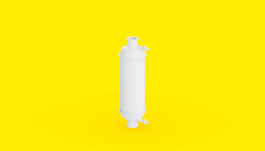 Капсульный фильтр Sartoguard PES Maxicaps, 10", PES 1,2 / 0,2 мкм, 0,8 м², 1 ½" Tri-Clamp / ½" ёлочка, нестерильный, встроенный