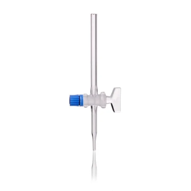 Кран для бюретки DURAN®, прямой, комплектный с ключами SBW, NS 12,5