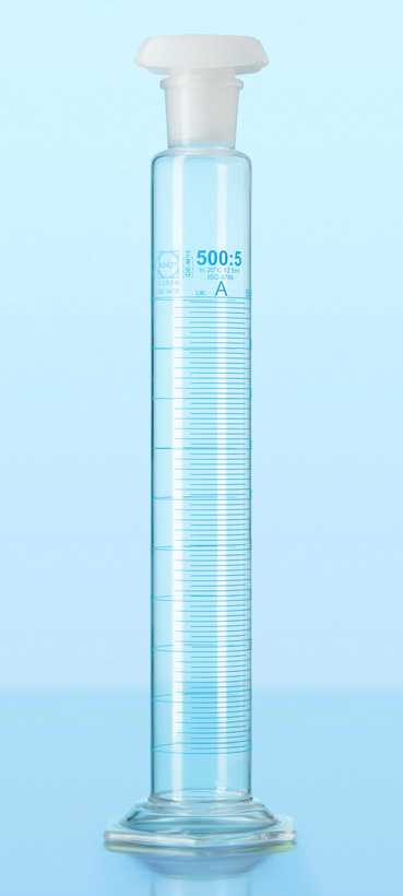 Цилиндр для смешения класса A с сертификатом партии 100 мл