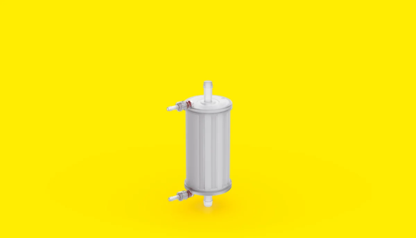 Капсульный фильтр Sartoclean GF Midicaps, размер 9, CA 0,8 / 0,65 мкм, 0,16 м², вход и выход ½" ёлочка, стерильный, 4 шт.