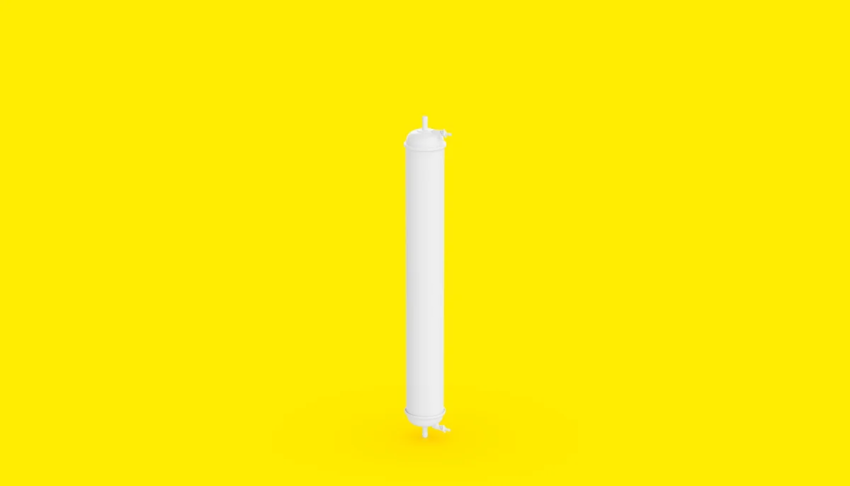 Капсульный фильтр Sartoclean CA Maxicaps, 30", CA 0,8 / 0,65 мкм, 1,8 м², вход и выход ½" ёлочка, стерильный
