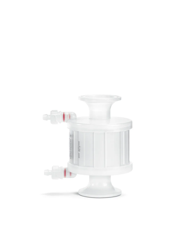 Капсульный фильтр Sartofluor Midicaps, размер 7, PTFE 0,2 мкм, 500 см², вход и выход 1 ½" Tri-Clamp, стерильный, 4 шт.