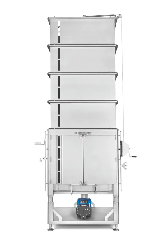 3D-мешок Flexsafe 3D, 3 000 л, S80 (PE), Sartopore 2 / Tri-Clamp, с фильтром Sartopore 2, стерильный