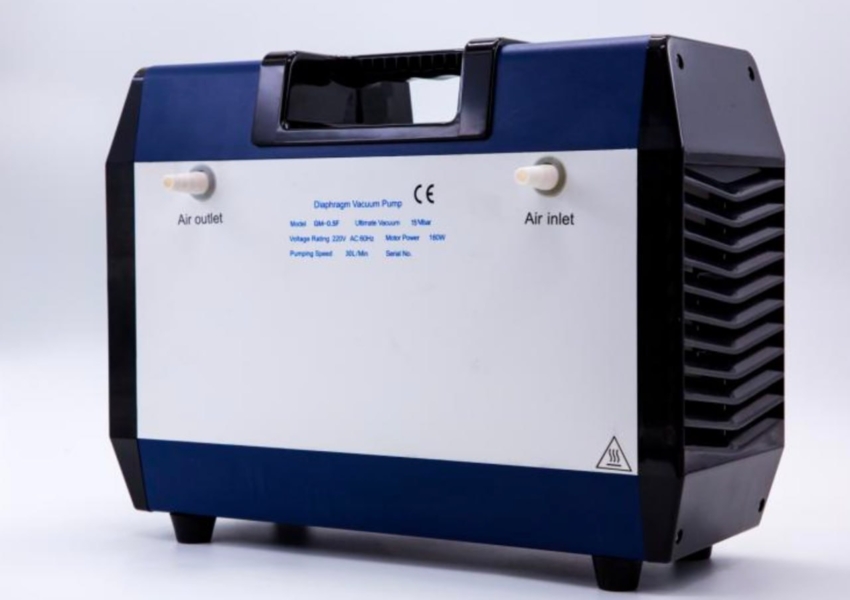 Мембарнный (PTFE) вакуумный насос, 30 л/мин, 15 мБар, 160 Ватт, Hawach Scientific