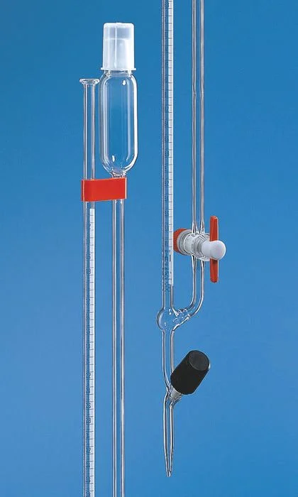 Микробюретка Банга BLAUBRAND, класс AS, 10 мл : 0,02 мл, кран PTFE, полоса Шеллбаха, DE-M