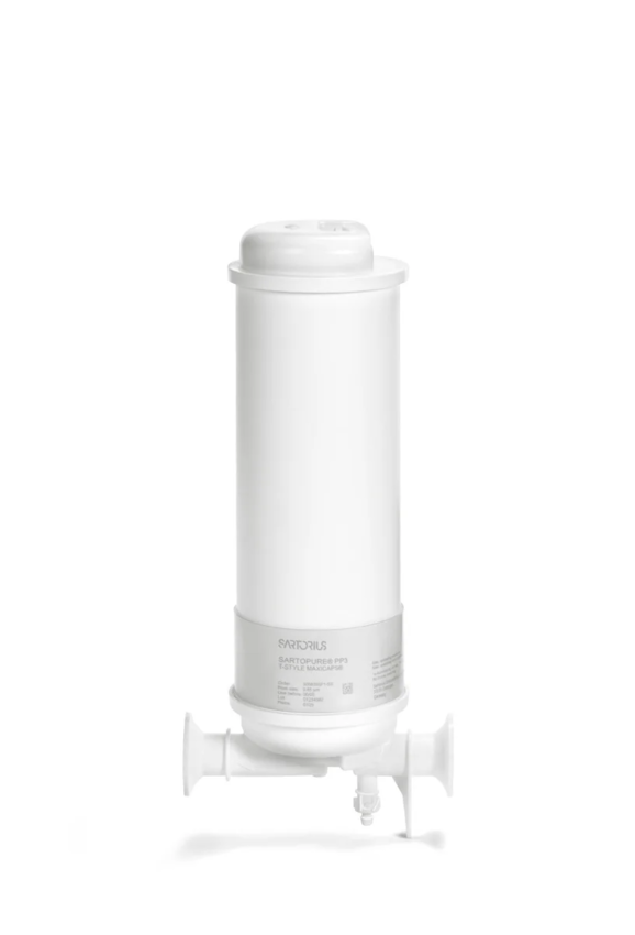 Капсульный фильтр Sartopure PP3 T-Style Maxicaps, 10", PP 0,45 мкм, 0,4 м², 1 ½" Tri-Clamp / ½" ёлочка, нестерильный