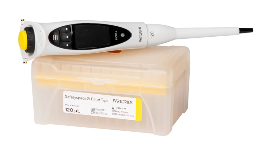 Дозатор пипеточный электронный Sartorius Picus 2, одноканальный, 5–120 мкл