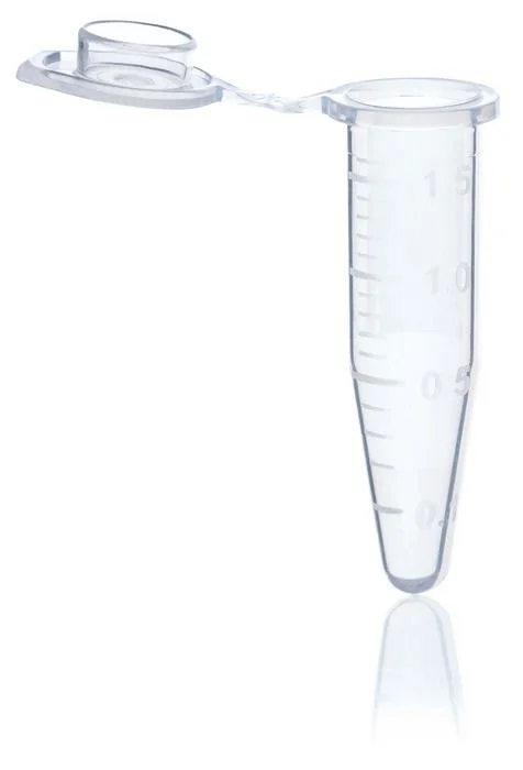 Микропробирка с крышкой, 1,5 мл, PP