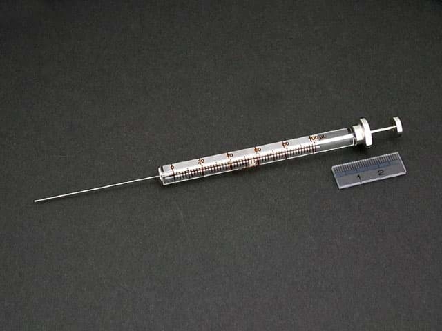 Шприц 100F-LC; 100 мкл; игла фиксированная; 22G; длина иглы 51 мм; для ЖХ