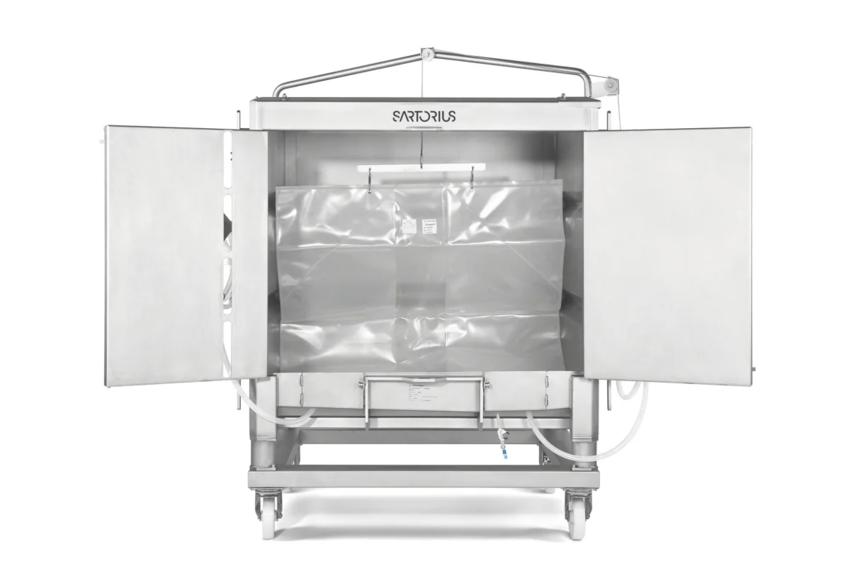 3D-мешок Flexsafe 3D, 1 000 л, S80 (PE), Sartopore 2 XLM / MPX, с фильтром Sartopore 2 XLM, стерильный, 2 шт.