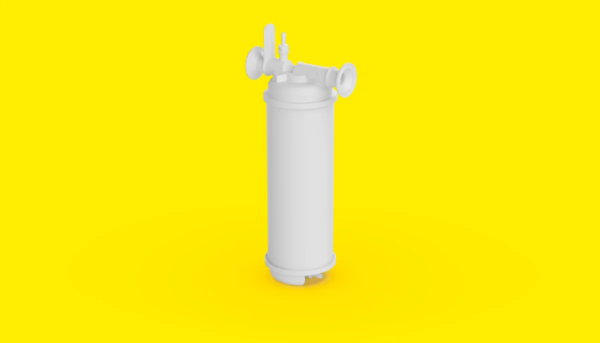 Капсульный фильтр Sartoclean CA T-Style Maxicaps, 10", CA 0,8 / 0,65 мкм, 0,6 м², вход и выход ½" ёлочка, стерильный