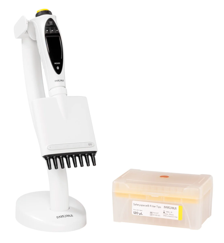 Дозатор пипеточный электронный Sartorius Picus 2, 8-канальный, 5–120 мкл