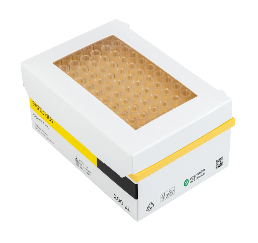 Наконечники Sartorius Optifit 200 мкл, нестерильные, в лёгкой упаковке, 960 шт.