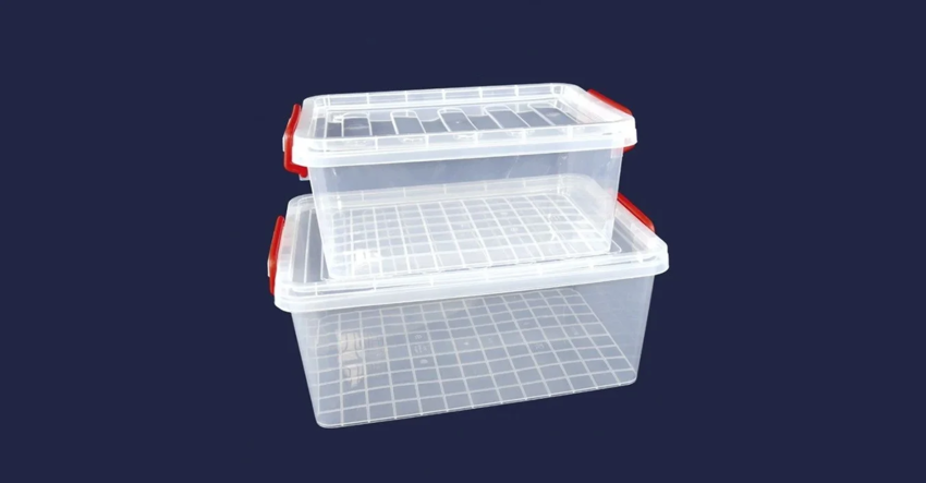 Коробка с крышкой Click-Lock, 30 л