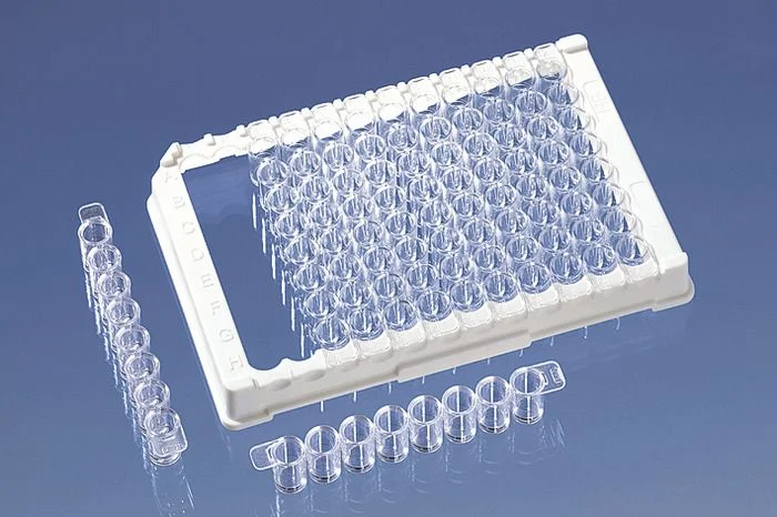Микропланшет разборный из стрипов 12 × 8 с рамкой immunoGrade, 96 лунок, PS, 350 мкл