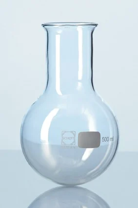 Колба круглодонная DURAN®, широкая горловина, с развернутым краем, 250 мл