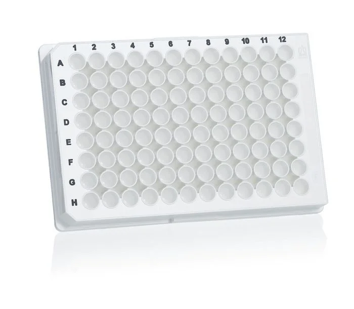 Микропланшет pureGrade, 96 лунок, PS, белый, дно F, 350 мкл