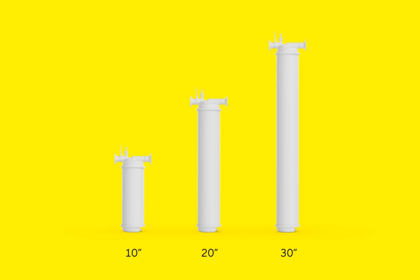 Капсульный фильтр Sartobran P T-Style Maxicaps, 30", CA 0,45 / 0,2 мкм, 1,8 м², 1 ½" Tri-Clamp / ½" ёлочка, стерильный