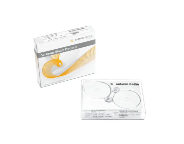 Мембранный фильтр Sartorius 15406, PES, 0,45 мкм, ⌀50 мм, белый без сетки, нестерильный, 100 шт.
