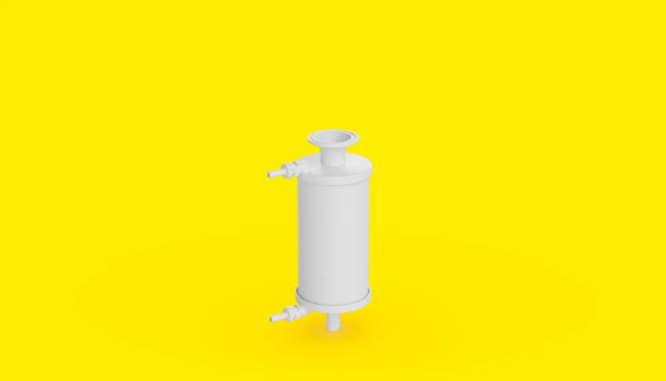 Капсульный фильтр Sartopore Platinum HB Midicaps, размер 9, PES 0,45 / 0,2 мкм, 0,26 м², 1 ½" Tri-Clamp / ½" ёлочка, нестерильный, 4 шт.