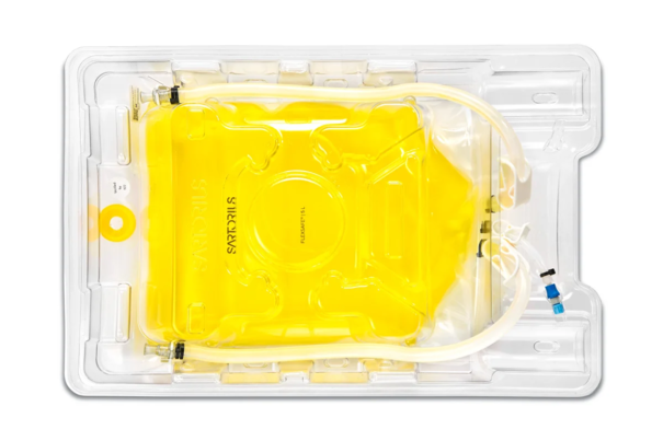 2D-мешок Flexsafe 2D, 5 л, S80 (PE), вход и выход MPC, стерильный, 2 шт.