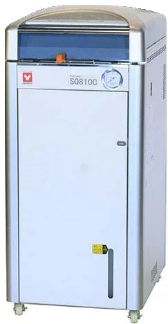 Автоклав вертикальный лабораторный большой емкости Yamato SQ-810C, 80 л
