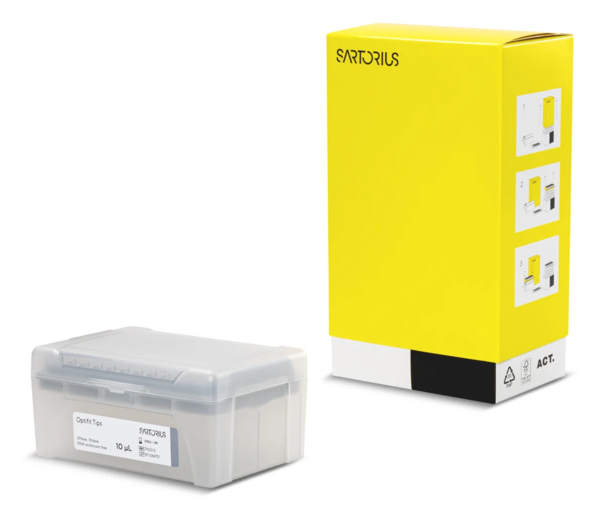 Наконечники Sartorius Optifit 200 мкл, нестерильные, сменная упаковка, 960 шт.