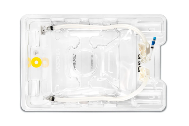 2D-мешок Flexsafe 2D, 5 л, S80 (PE), вход и выход MPC, стерильный, 2 шт.