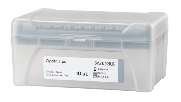 Наконечники Sartorius Optifit 10 мкл, нестерильные, в штативах, 960 шт.