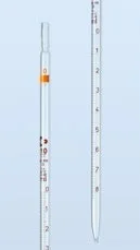 Пипетка градуированная DURAN® AR, 0,2 мл, для полного оттока, класс B