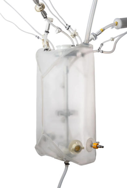 Мешок для биореактора Flexsafe STR, 50 л, S80 (PE), с фильтром Фильтр в комплекте, датчики: порты для многоразовых датчиков, стерильный, арт. FRS313533-P