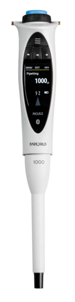 Дозатор пипеточный электронный Sartorius Picus 2, одноканальный, 0,05–1 мл