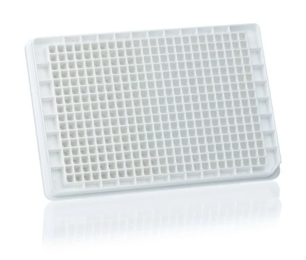 Микропланшет pureGrade, 384 лунок, PS, белый, дно F, 100 мкл, с крышкой, стерильный
